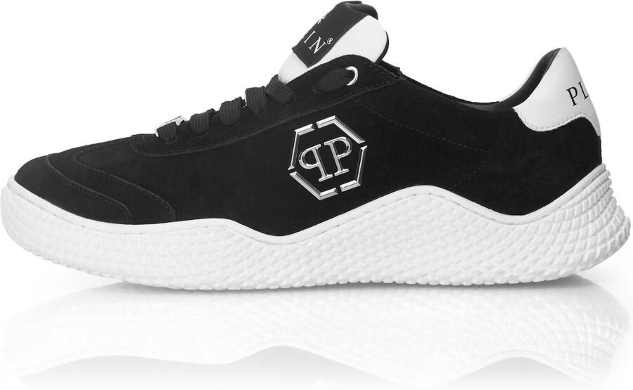 Philipp Plein Sneakers laag ' Hexagon ' zwart wit