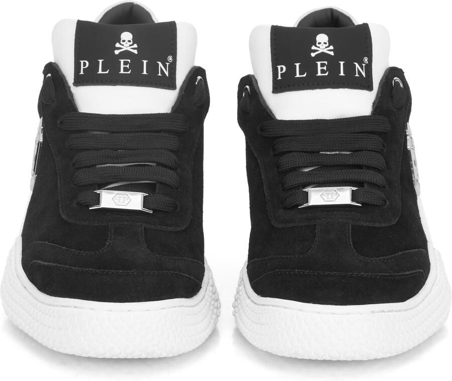 Philipp Plein Sneakers laag ' Hexagon ' zwart wit - Foto 3