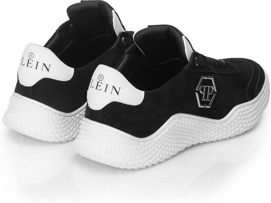 Philipp Plein Sneakers laag ' Hexagon ' zwart wit - Foto 5