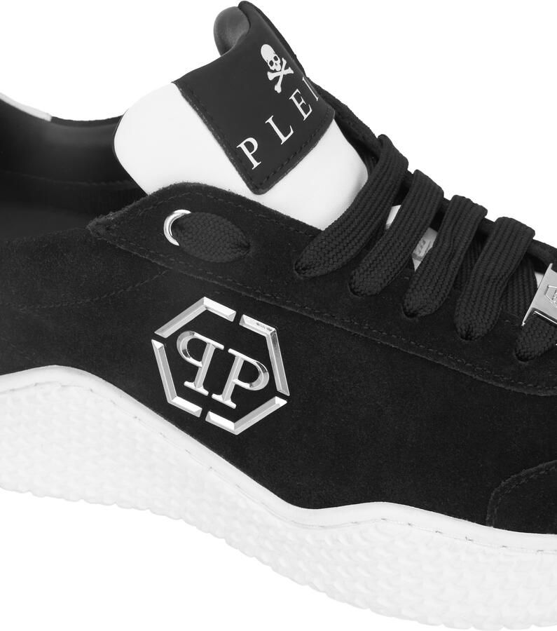 Philipp Plein Sneakers laag ' Hexagon ' zwart wit - Foto 2