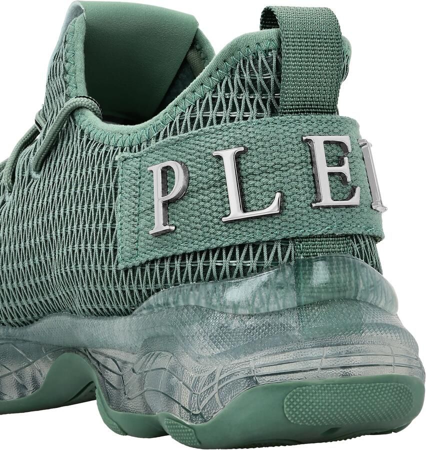 Philipp Plein Sneakers laag 'Hyper Shock' jade groen zilver - Foto 2