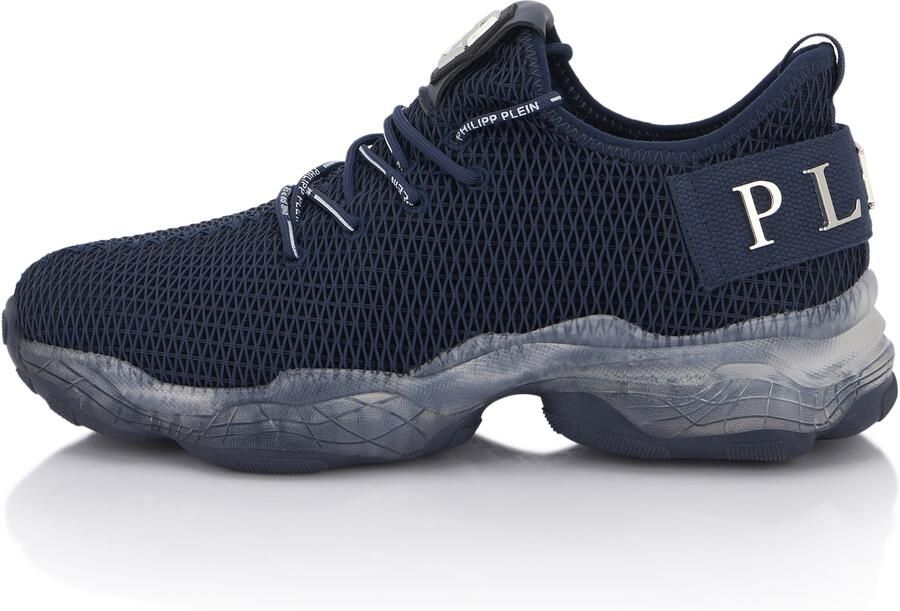 Philipp Plein Sneakers laag 'Hyper Shock' navy zilver
