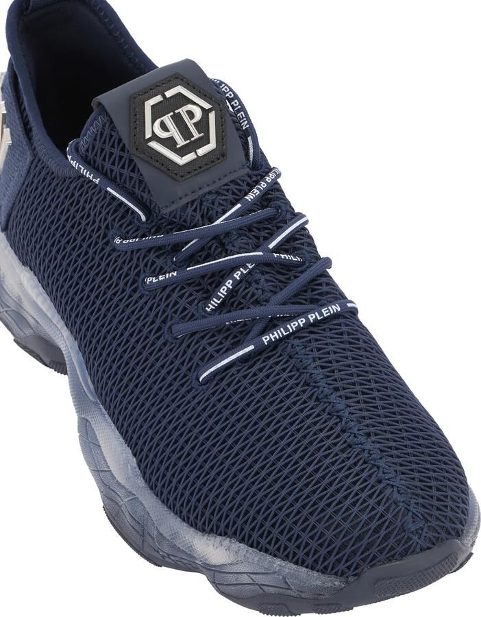 Philipp Plein Sneakers laag 'Hyper Shock' navy zilver - Foto 5