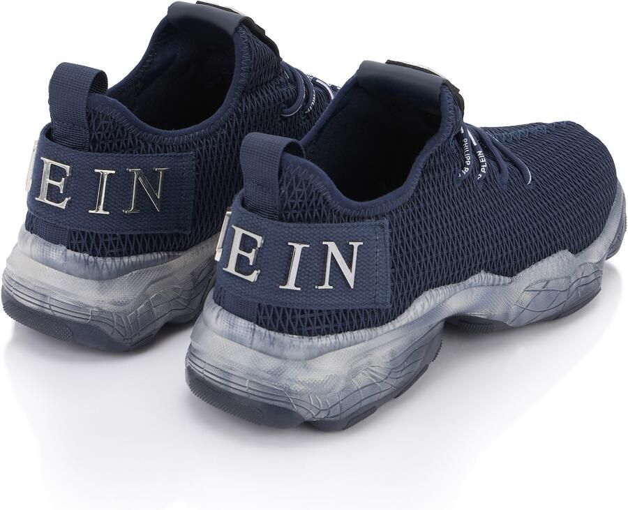 Philipp Plein Sneakers laag 'Hyper Shock' navy zilver - Foto 4