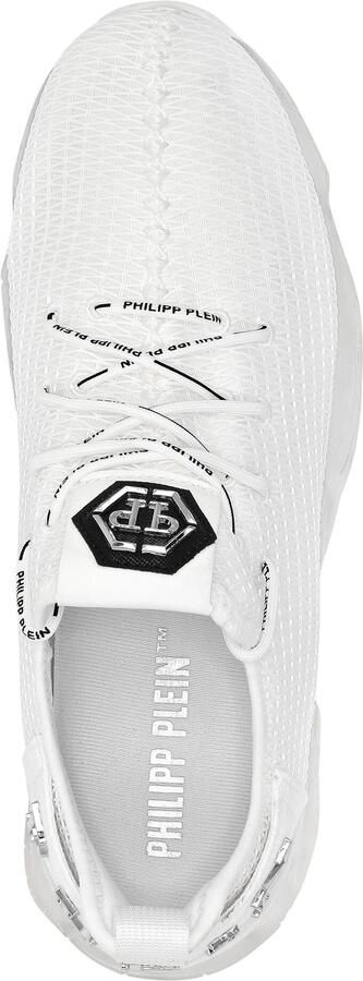 Philipp Plein Sneakers laag 'Hyper Shock' zilver wit - Foto 5