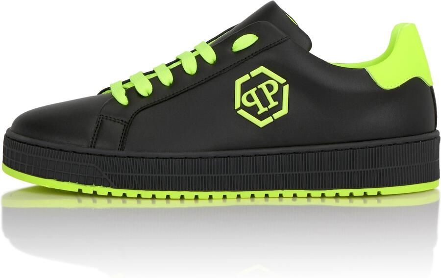 Philipp Plein Sneakers laag neongroen zwart