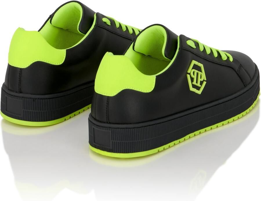 Philipp Plein Sneakers laag neongroen zwart - Foto 5