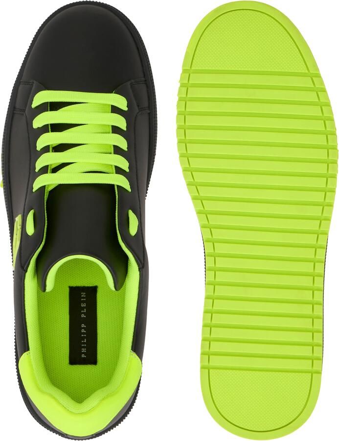 Philipp Plein Sneakers laag neongroen zwart - Foto 4
