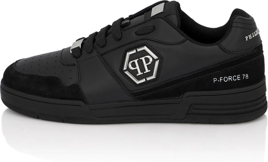 Philipp Plein Sneakers laag 'P-Force 78' zwart zilver