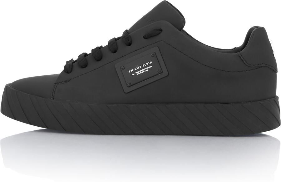 Philipp Plein Sneakers laag 'Placca' zwart wit