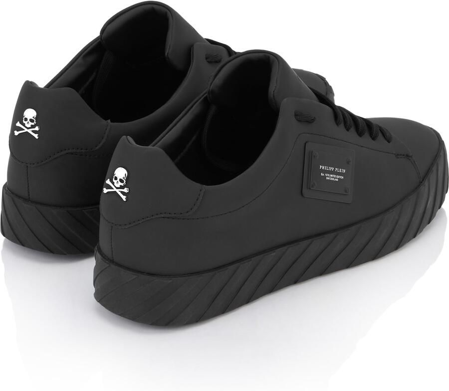 Philipp Plein Sneakers laag 'Placca' zwart wit - Foto 3