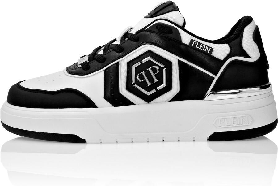 Philipp Plein Sneakers laag ' Predator ' zwart wit