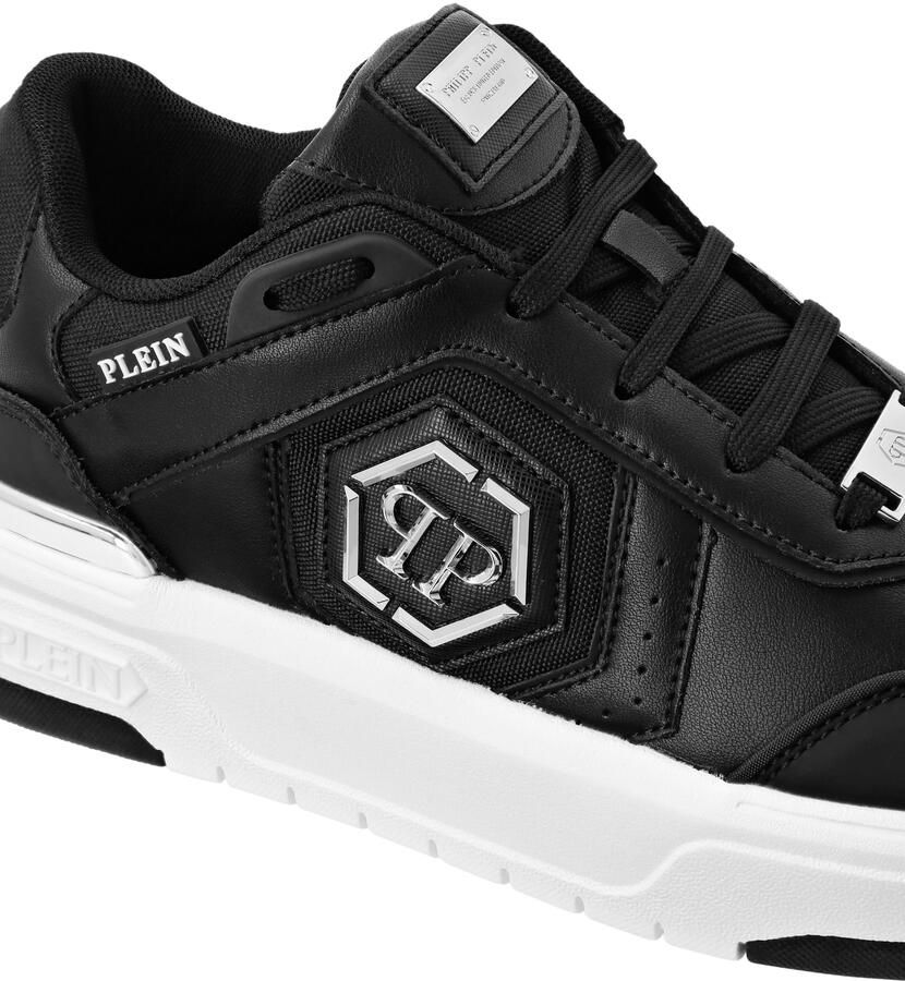Philipp Plein Sneakers laag ' Predator ' zwart wit - Foto 2