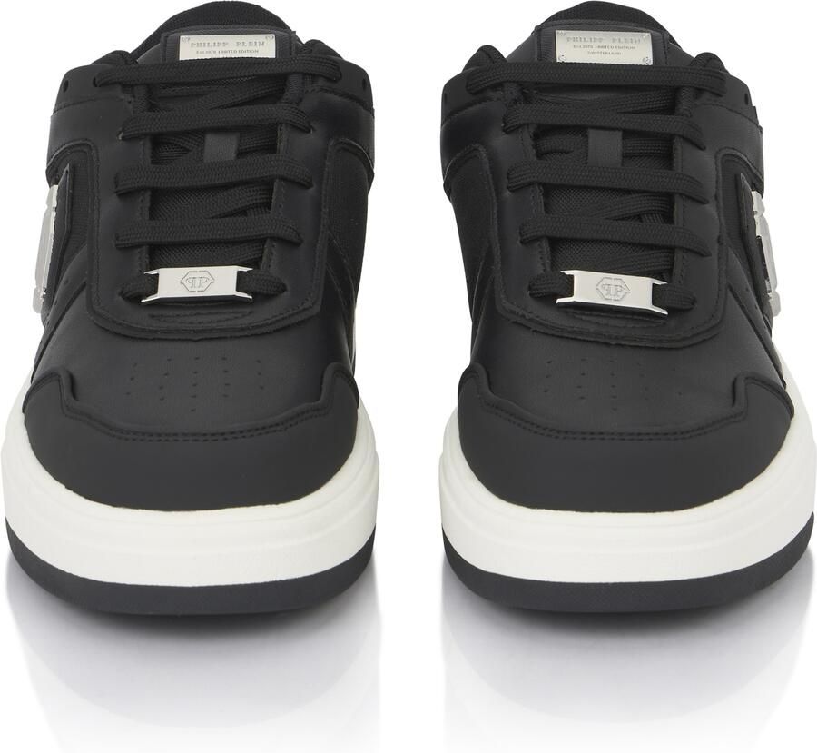 Philipp Plein Sneakers laag ' Predator ' zwart wit - Foto 3