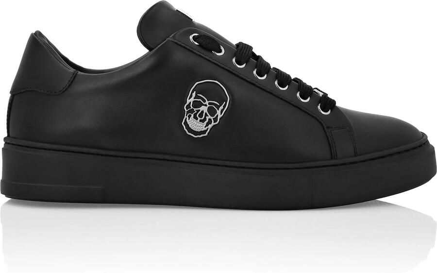 Philipp Plein Sneakers laag 'Skull' zwart zilver - Foto 3