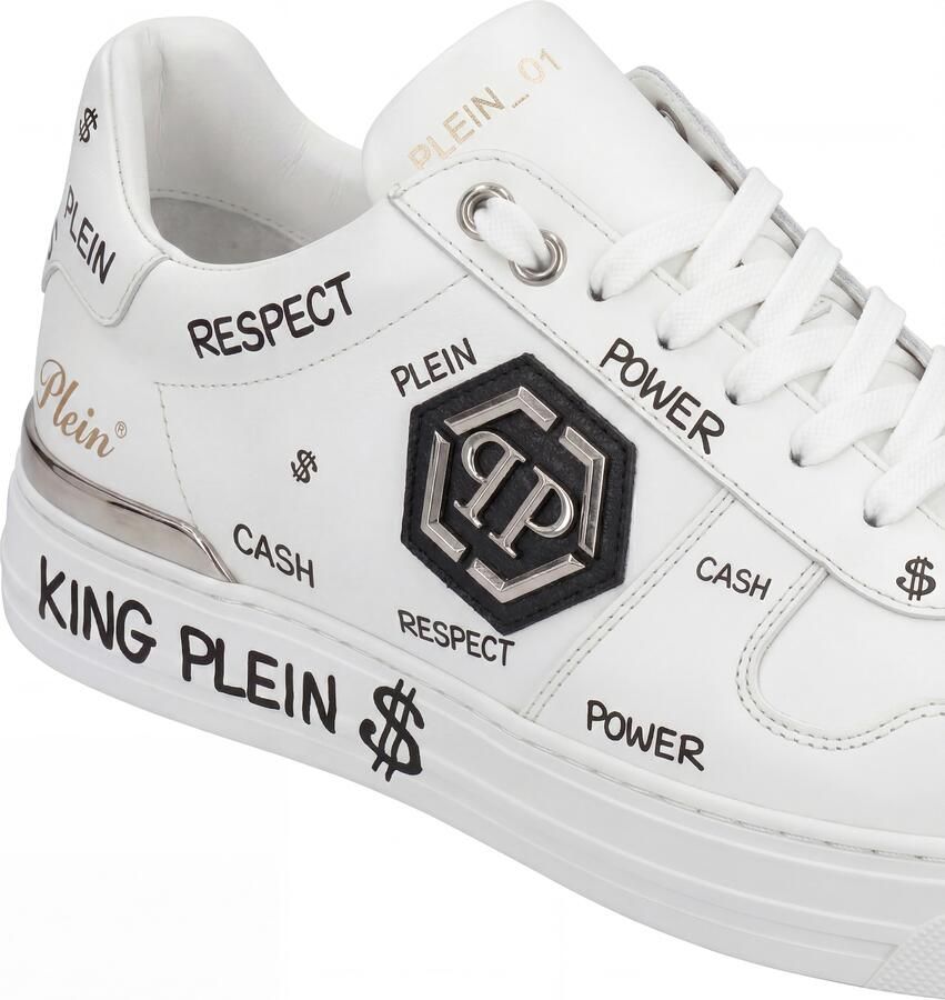 Philipp Plein Sneakers laag 'T-Rex 01' zwart wit - Foto 2