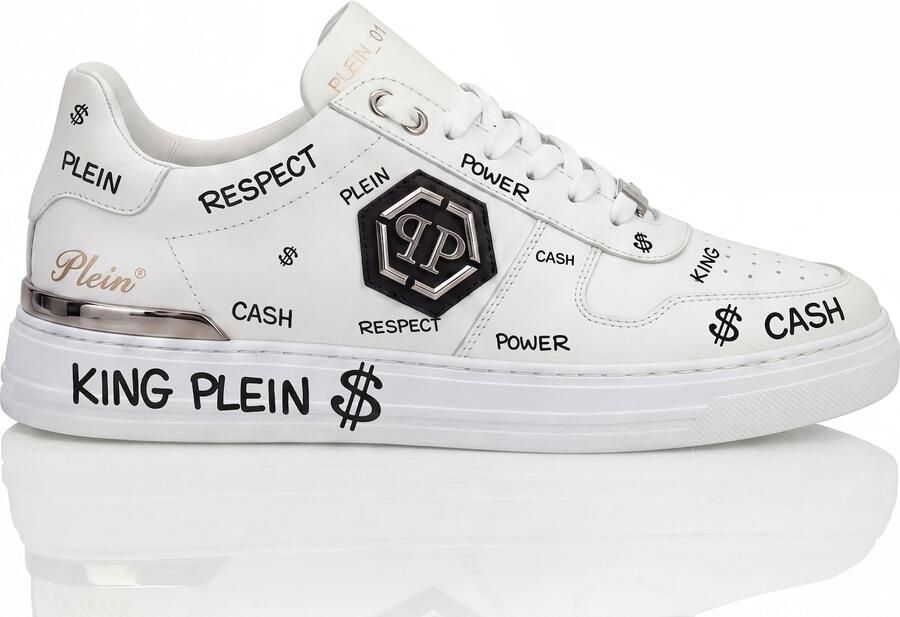 Philipp Plein Sneakers laag 'T-Rex 01' zwart wit - Foto 3