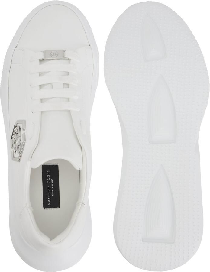 Philipp Plein Sneakers laag zilver wit - Foto 5