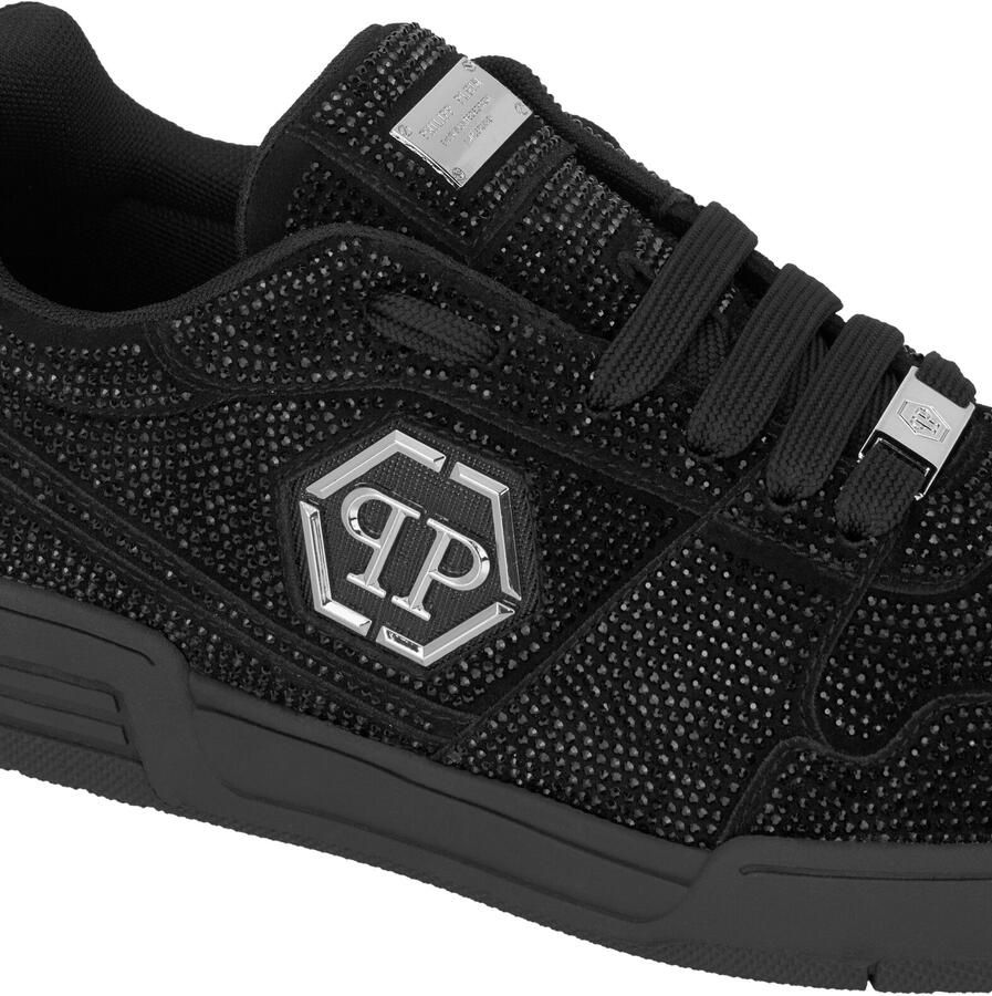Philipp Plein Sneakers laag zwart zilver wit - Foto 2