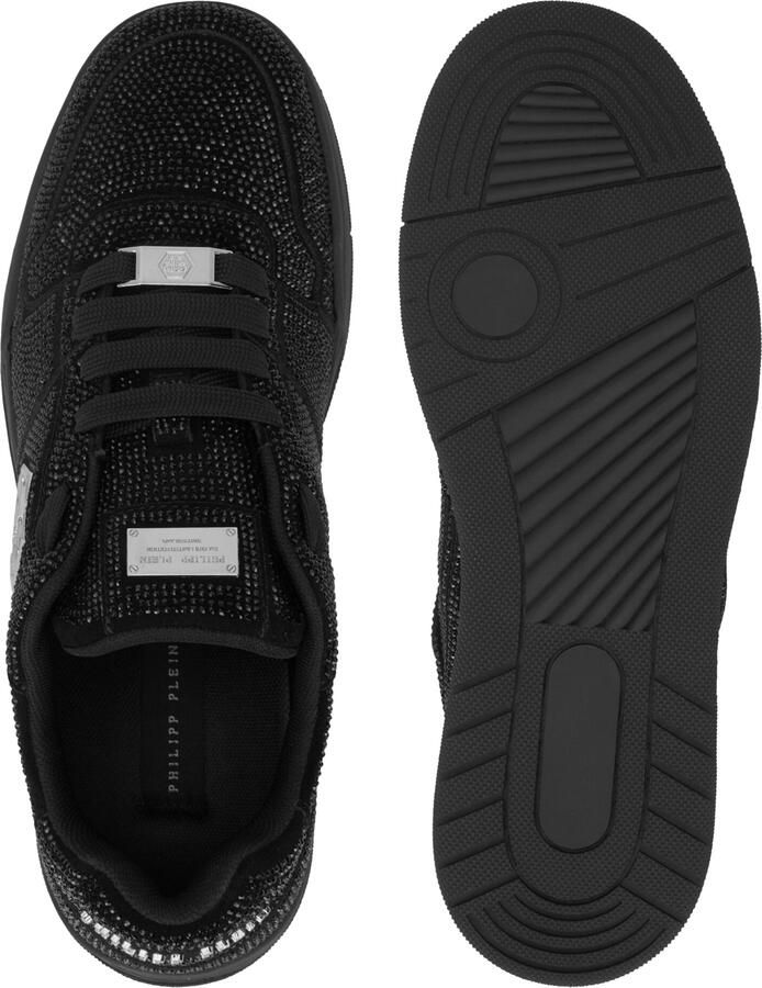 Philipp Plein Sneakers laag zwart zilver wit - Foto 4