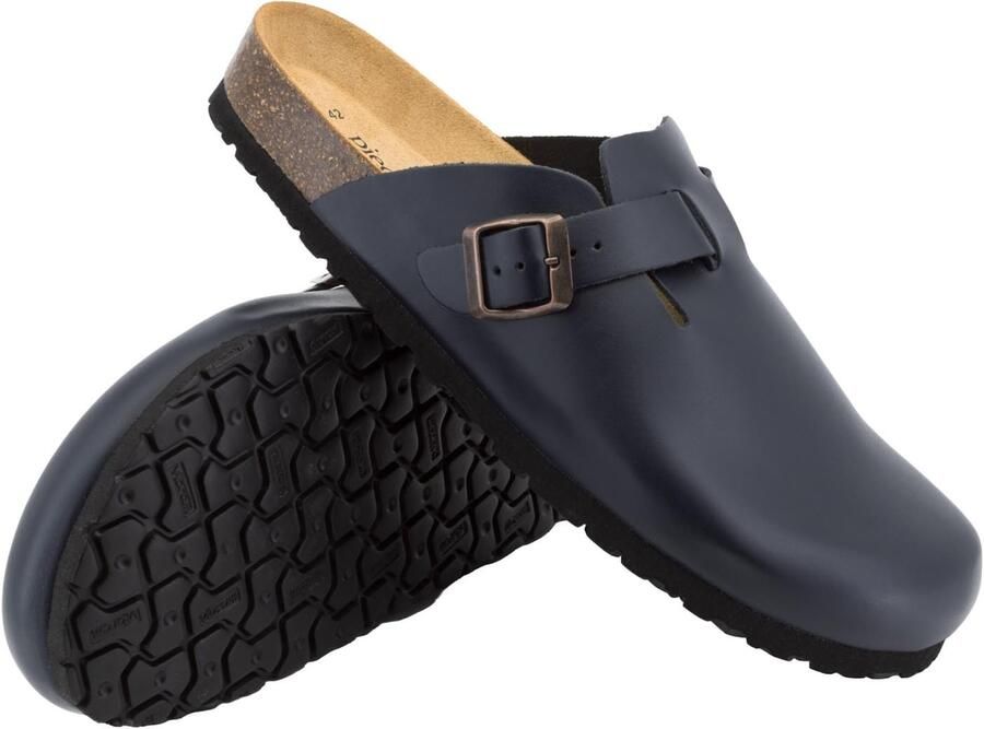 Piece Of Mind Clogs 'Comfort' donkerblauw - Foto 2