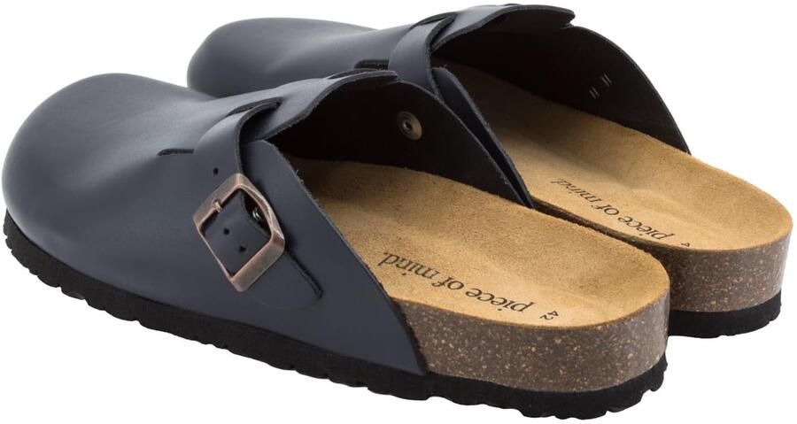 Piece Of Mind Clogs 'Comfort' donkerblauw - Foto 4