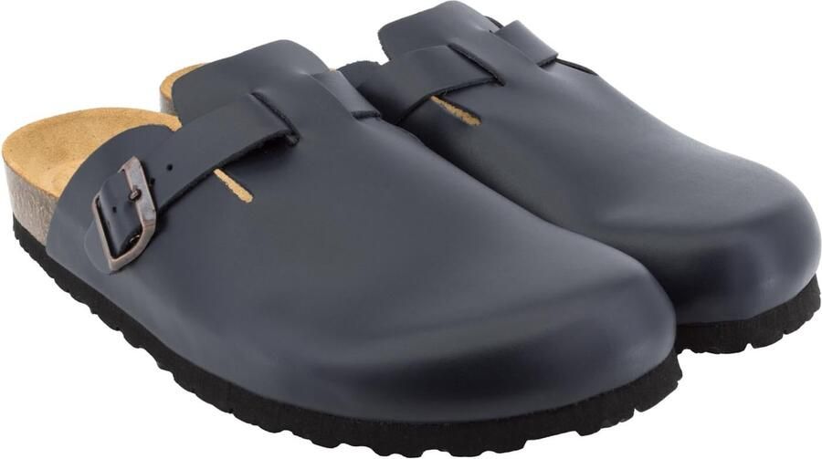 Piece Of Mind Clogs 'Comfort' donkerblauw - Foto 3