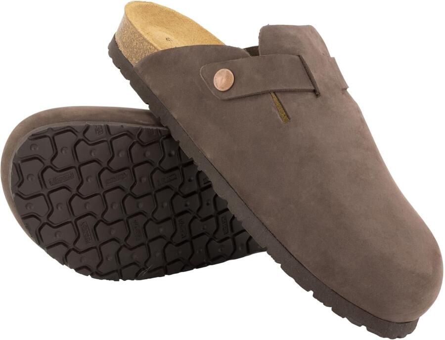 Piece Of Mind Clogs 'Comfort' donkerbruin - Foto 5