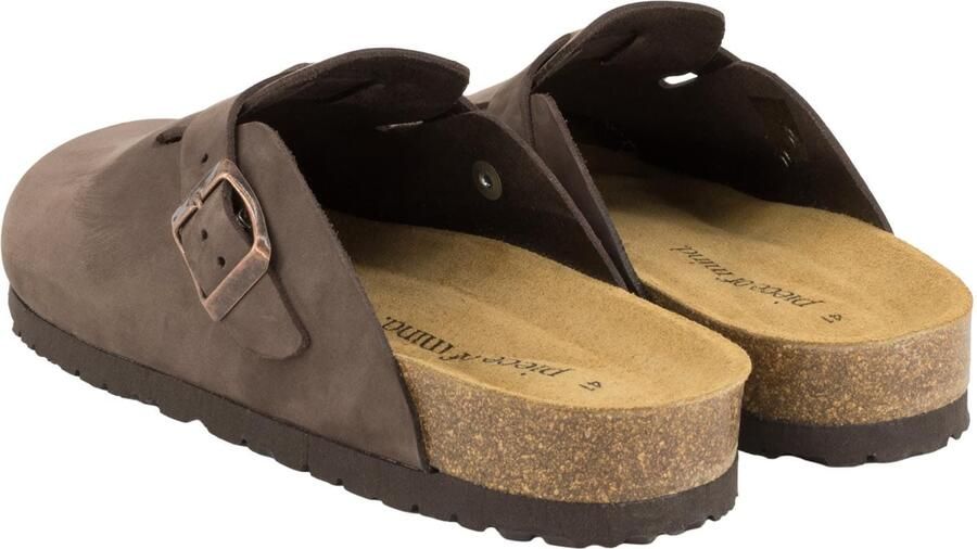 Piece Of Mind Clogs 'Comfort' donkerbruin - Foto 3