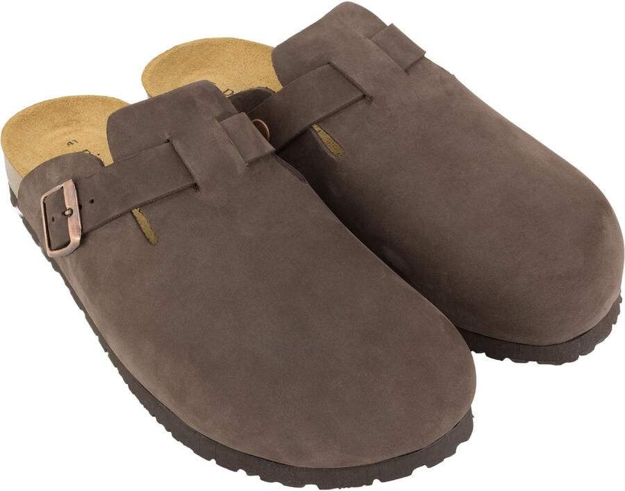 Piece Of Mind Clogs 'Comfort' donkerbruin - Foto 2