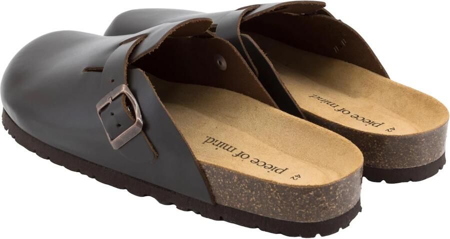Piece Of Mind Clogs 'Comfort' donkerbruin - Foto 5