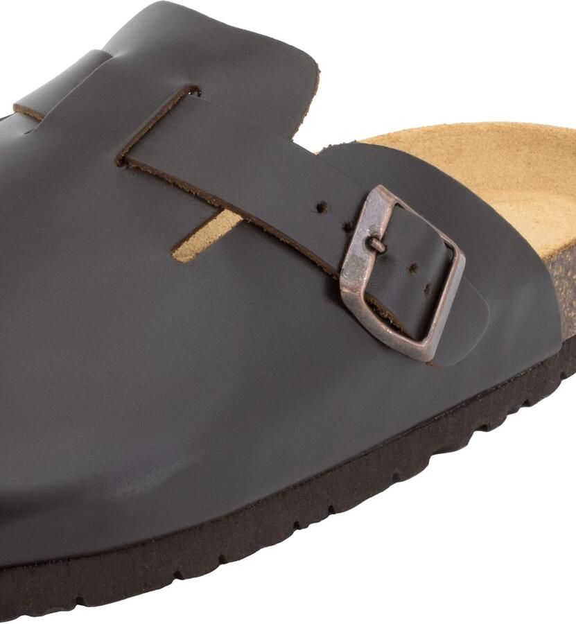 Piece Of Mind Clogs 'Comfort' donkerbruin - Foto 2