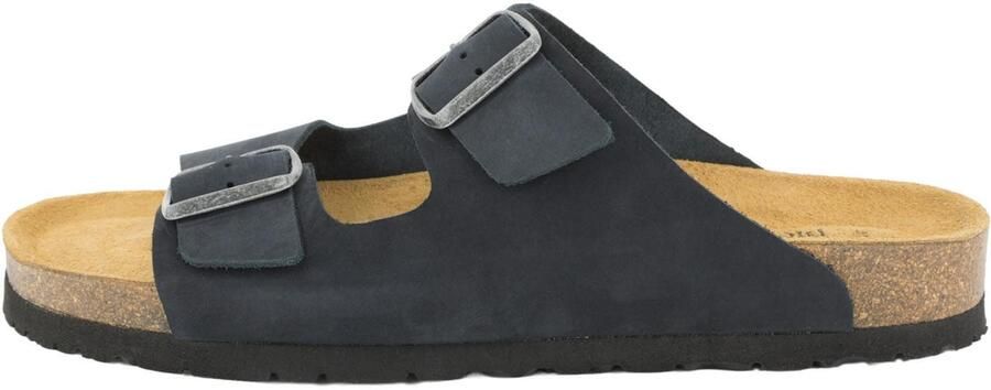 Piece Of Mind Muiltjes 'Comfort' donkerblauw
