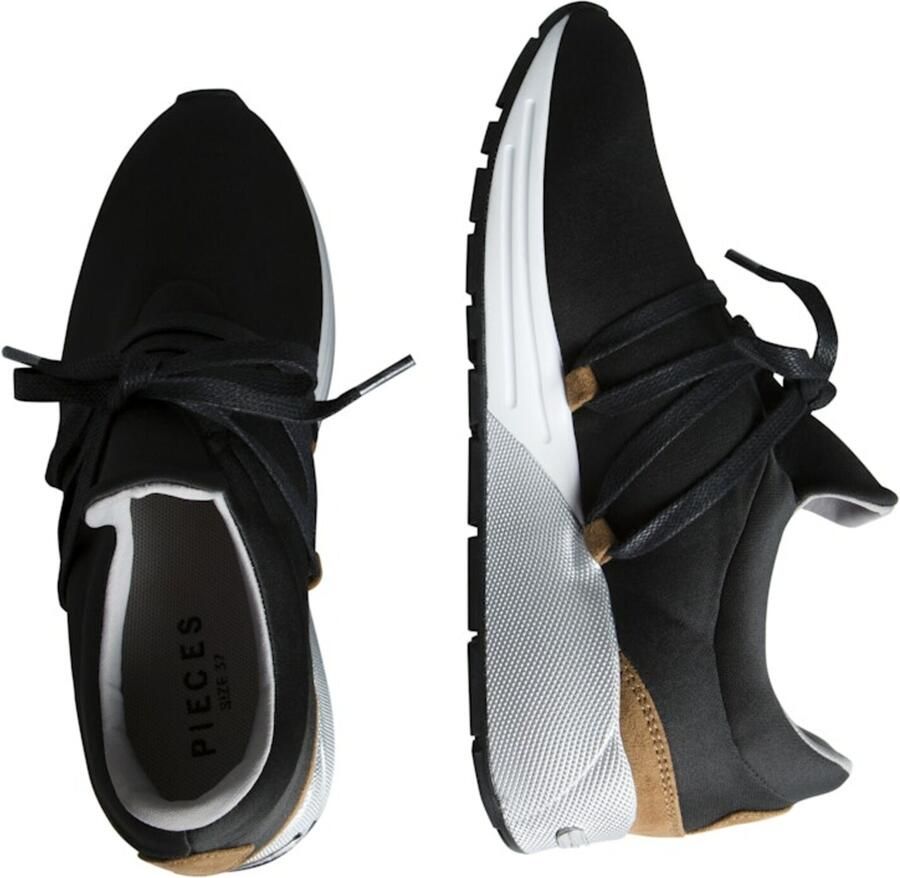 PIECES Sneakers laag zwart - Foto 3