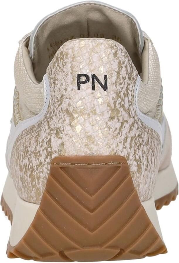 Piedi Nudi Dames Sneakers Harlem 05.08 Cream Gold Beige - Foto 7
