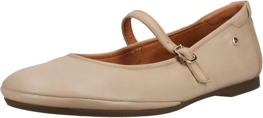 Pikolinos Carmona beige leren ballerina pumps - Foto 4