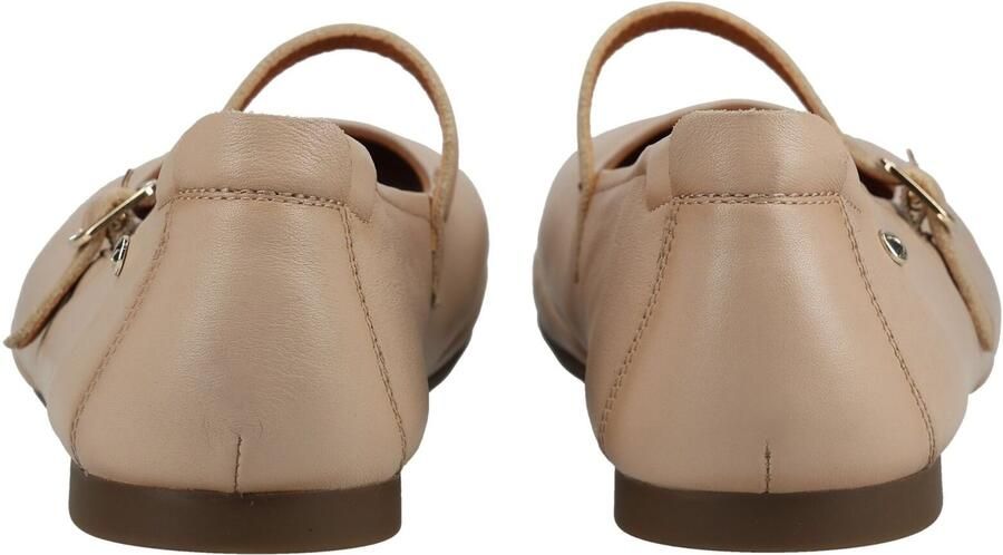 Pikolinos Carmona beige leren ballerina pumps - Foto 5