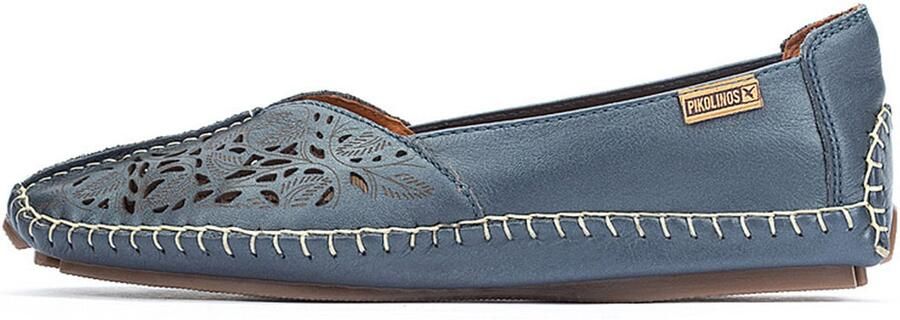 Pikolinos Blauwe Leren Loafer voor Dames Blue - Foto 7