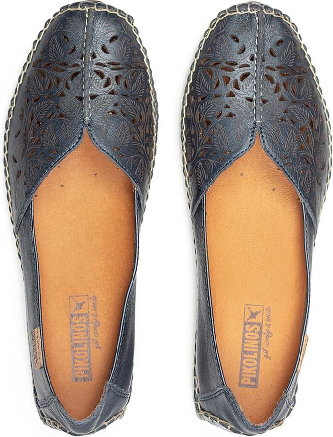 Pikolinos Blauwe Leren Loafer voor Dames Blue - Foto 3
