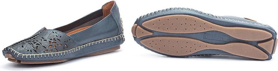Pikolinos Blauwe Leren Loafer voor Dames Blue - Foto 4