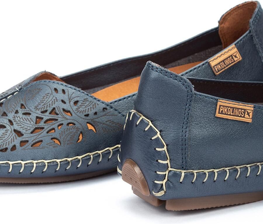 Pikolinos Blauwe Leren Loafer voor Dames Blue - Foto 10