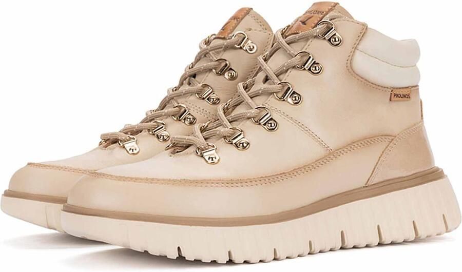 PIKOLINOS Sneakers hoog 'Segovia' lichtbeige natuurwit - Foto 6