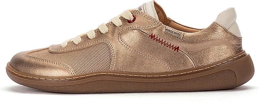 PIKOLINOS Sneakers laag 'Aranjuez' lichtbeige brons
