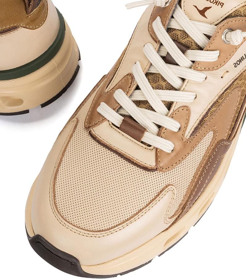PIKOLINOS Sneakers laag 'Balerma' beige chocoladebruin brokaat - Foto 2