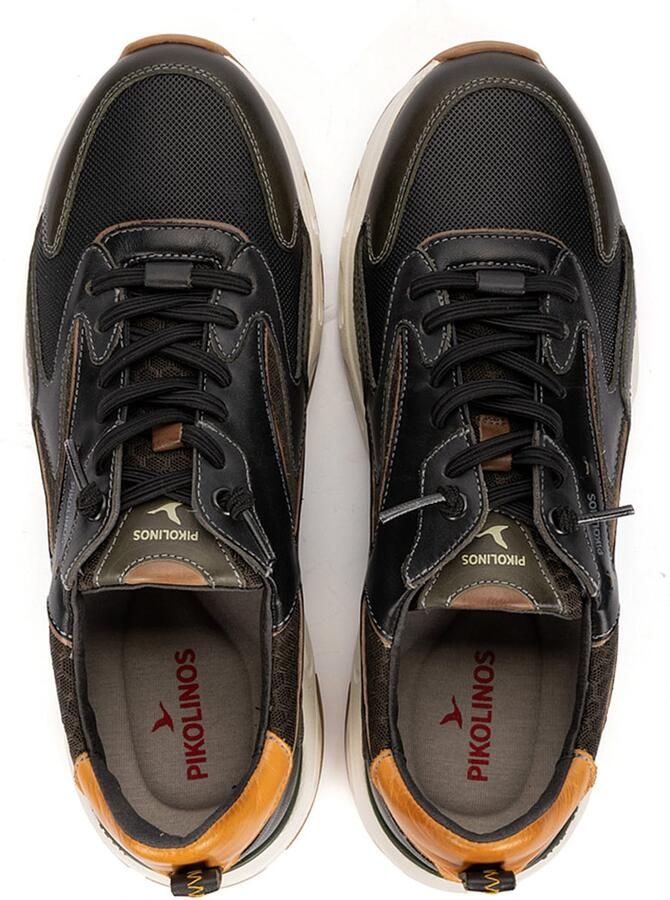 PIKOLINOS Sneakers laag 'Balerma' kaki oranje - Foto 3