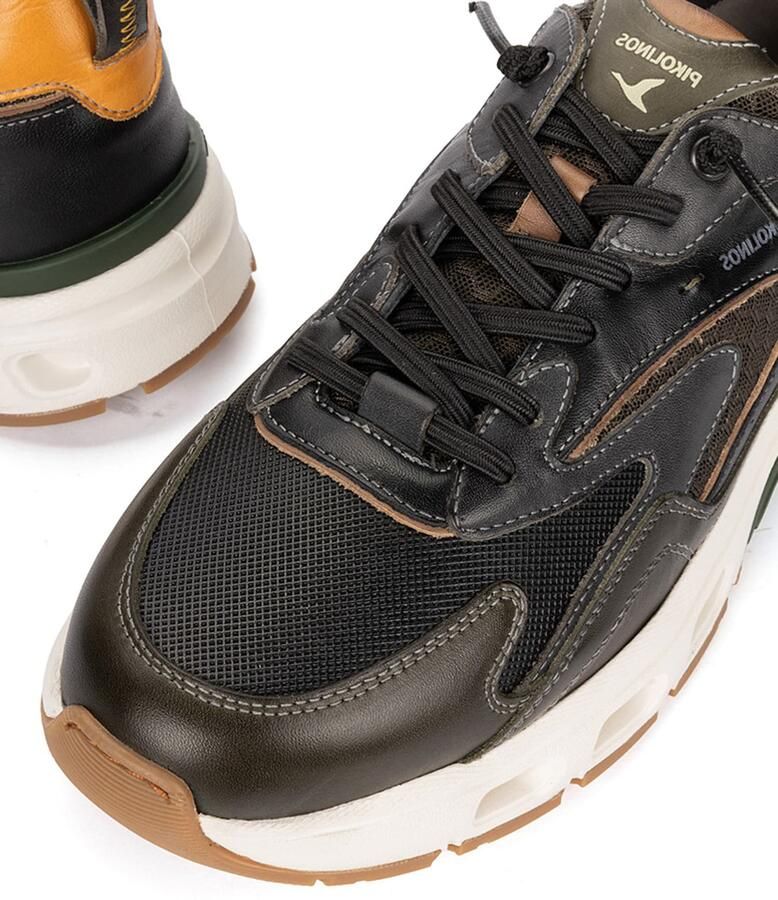 PIKOLINOS Sneakers laag 'Balerma' kaki oranje - Foto 2