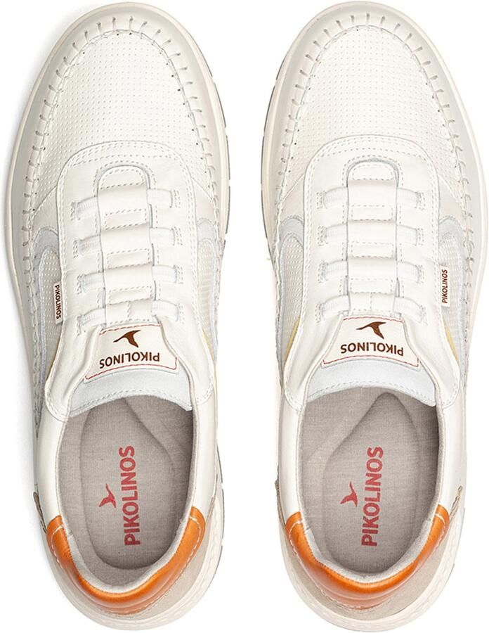PIKOLINOS Sneakers laag 'Salamanca' cognac mosterd taupe wit - Foto 3