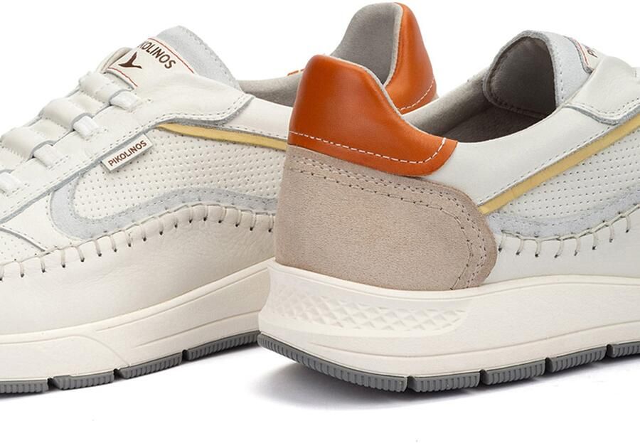 PIKOLINOS Sneakers laag 'Salamanca' cognac mosterd taupe wit - Foto 5