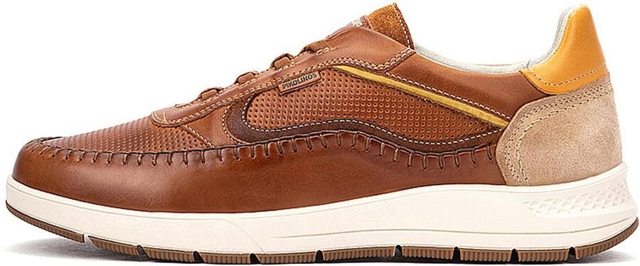 PIKOLINOS Sneakers laag 'Salamanca' kastanjebruin cognac
