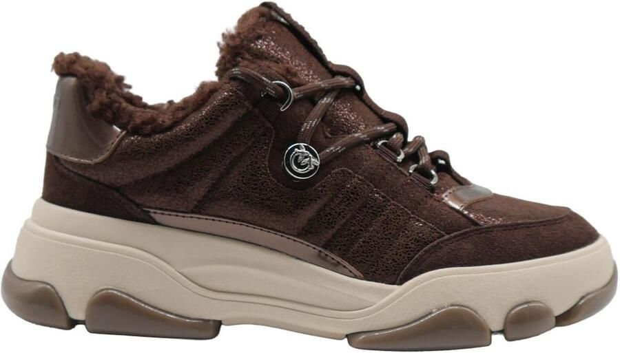 PINKO Sneakers laag 'ATHENA' donkerbruin